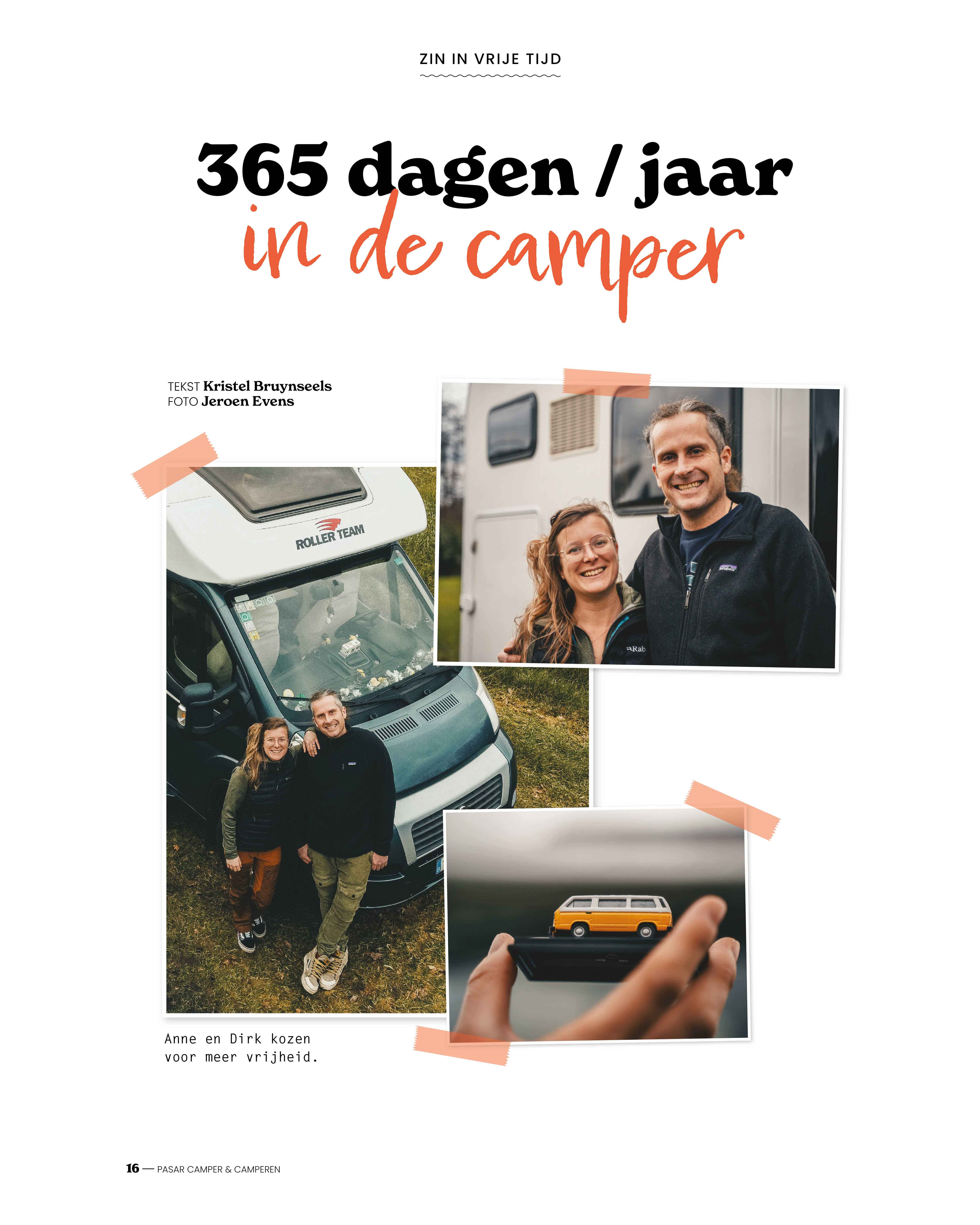 Pagina 1 van het artikel met pasar.